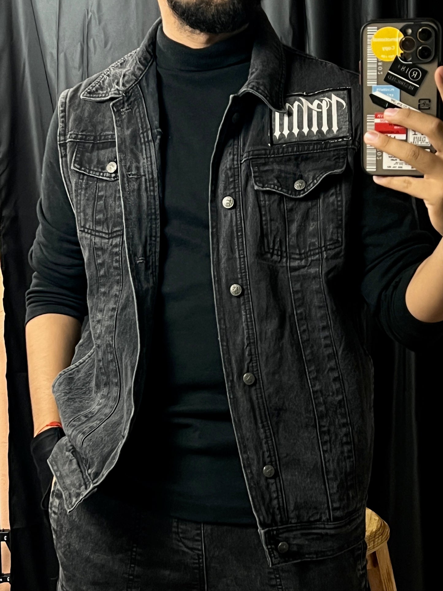 Chaleco de mezclilla