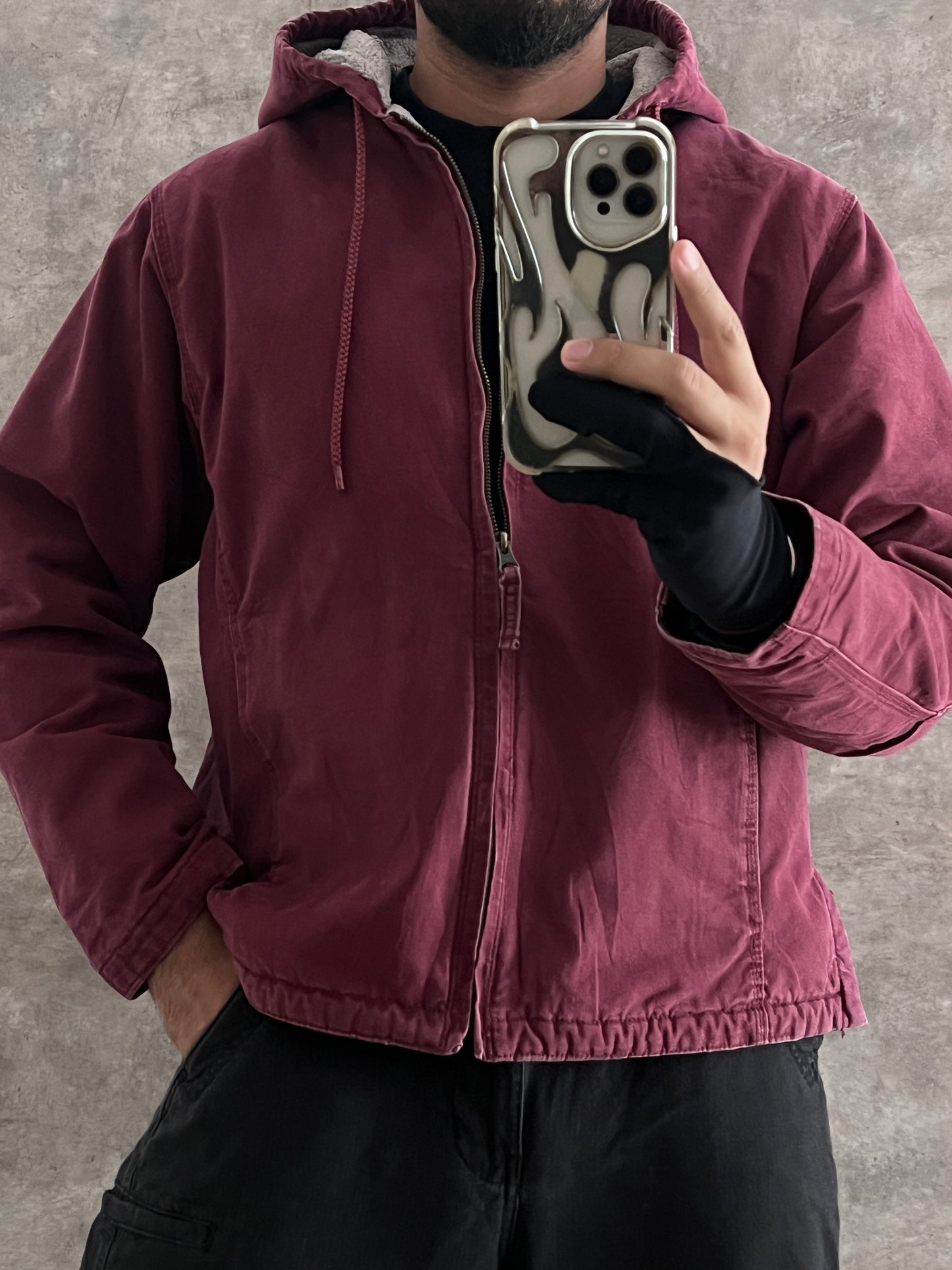 RED WORK JACKET (M)
