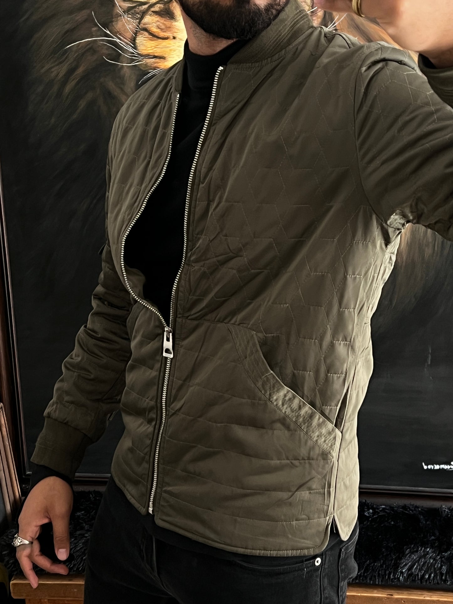 GUESS Jacket Hexagon (S)