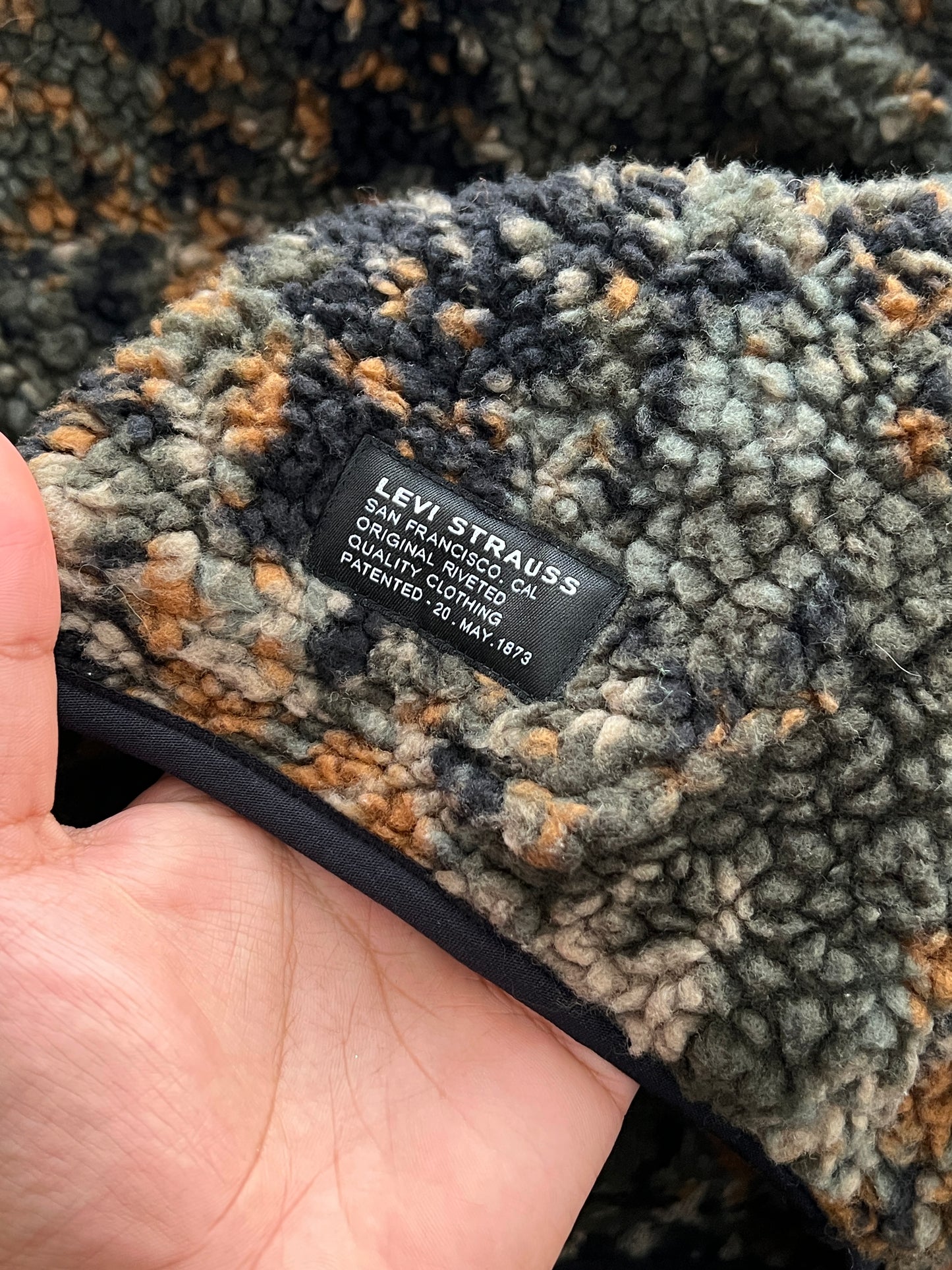 sherpa jacket Levi's (XS)