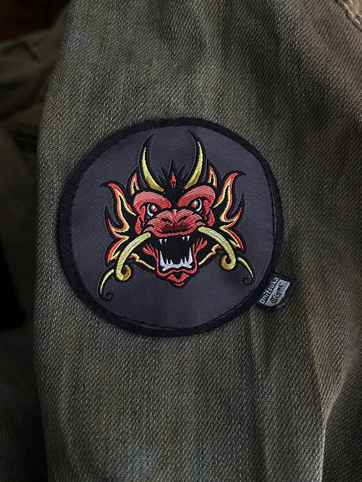 Vintage Distressed Jacket (S/M)