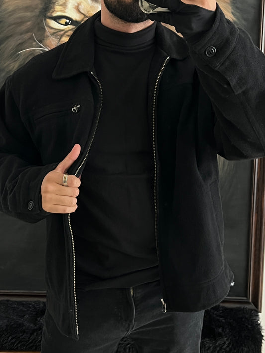 Black jacket Aeropostal (XL)