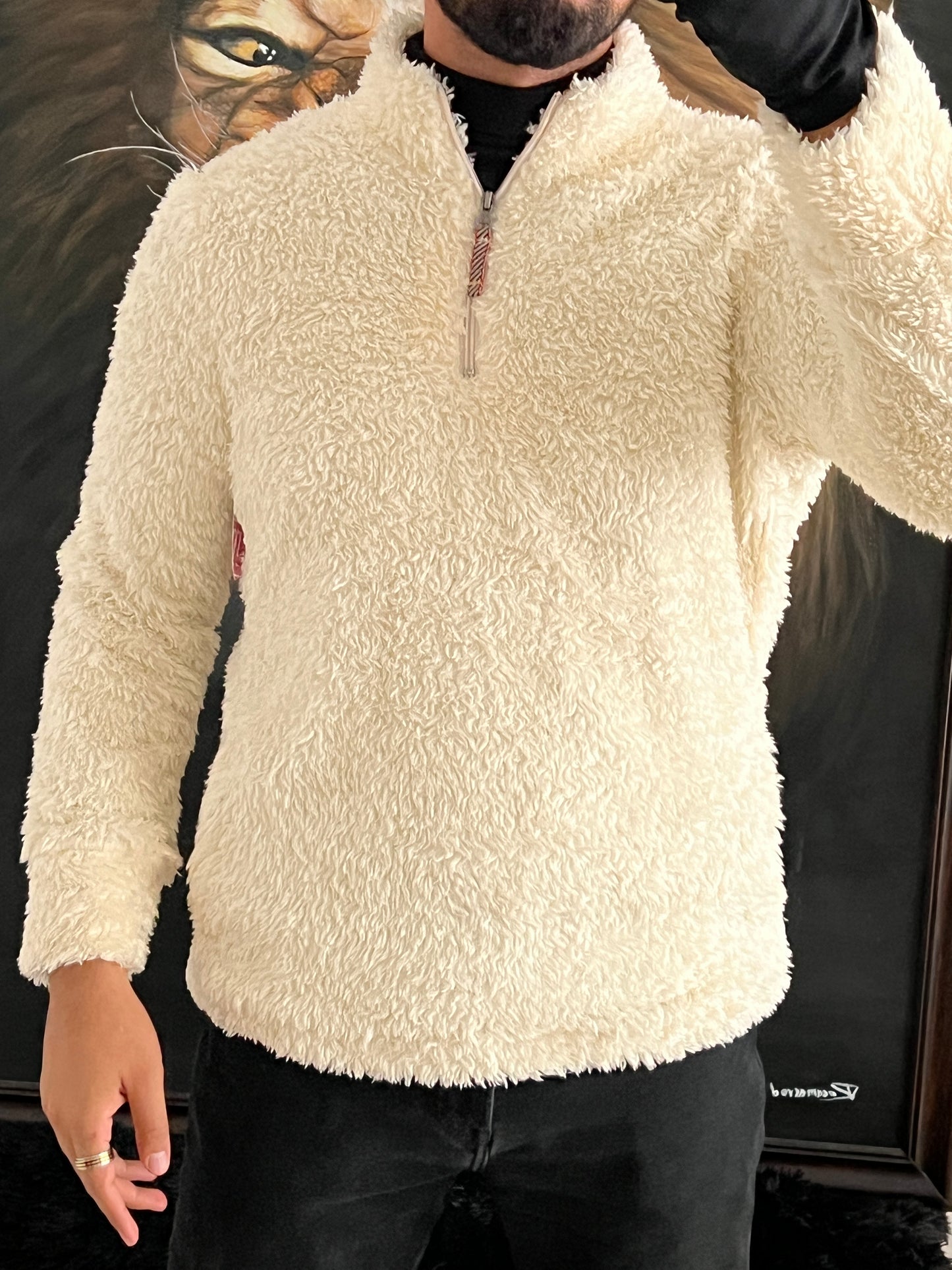 Sherpa jacket nueva (M)