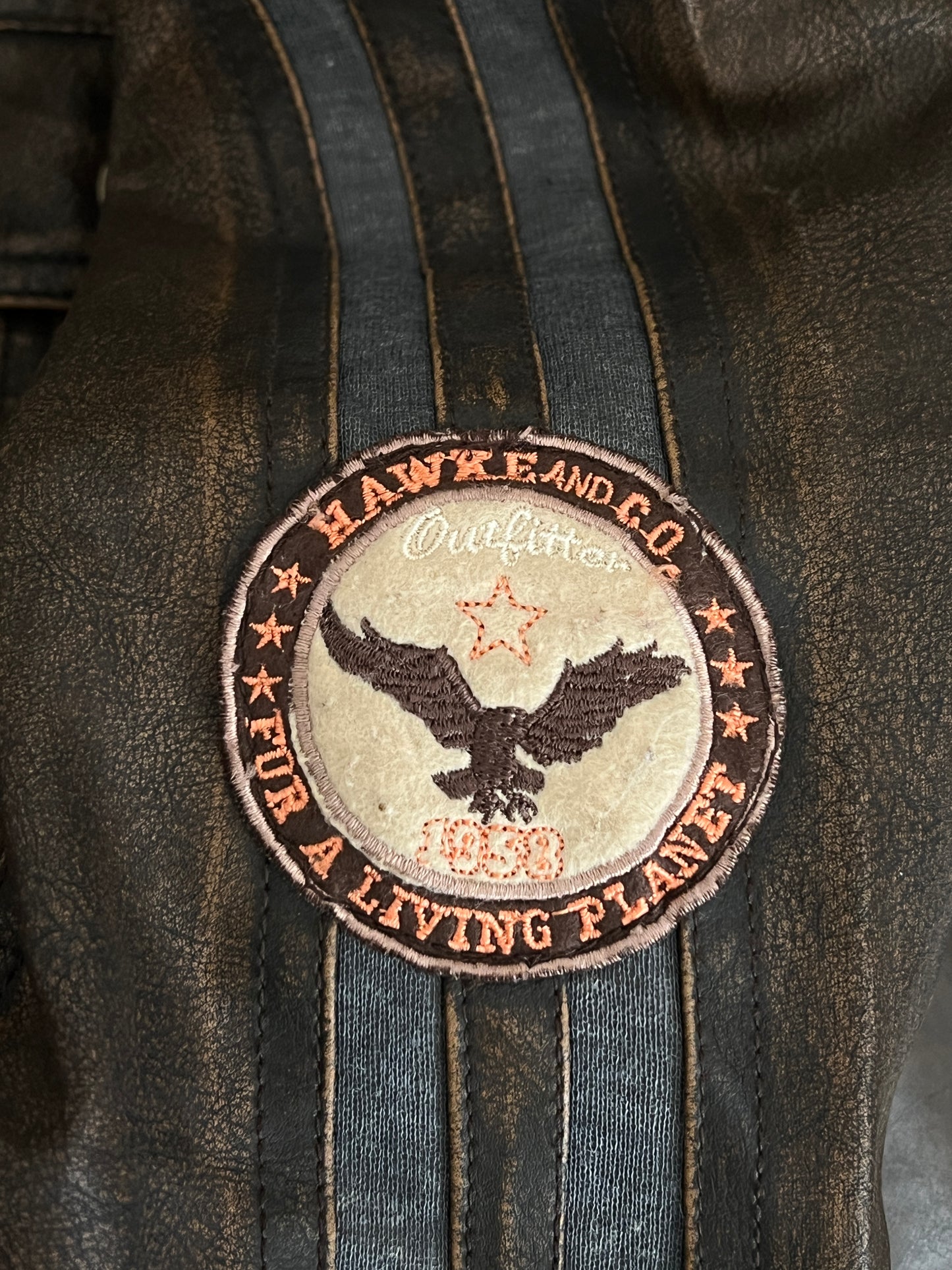Bomber jacket leather (S)