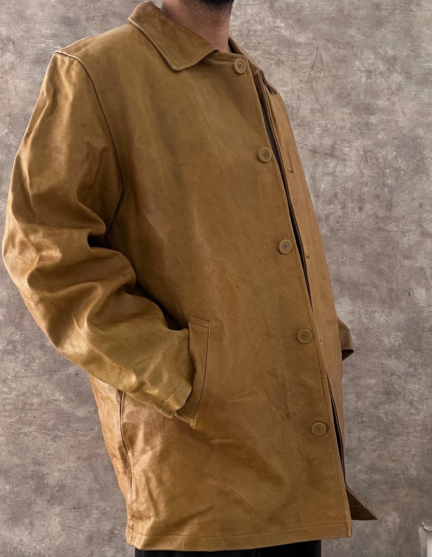 LEATHER GABARDINE (XL)