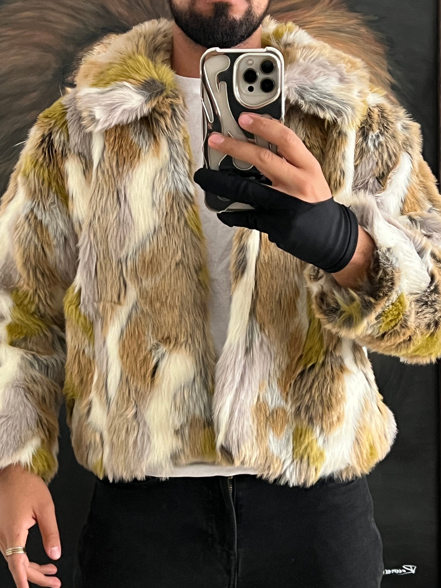 Joya de faux fur (M)