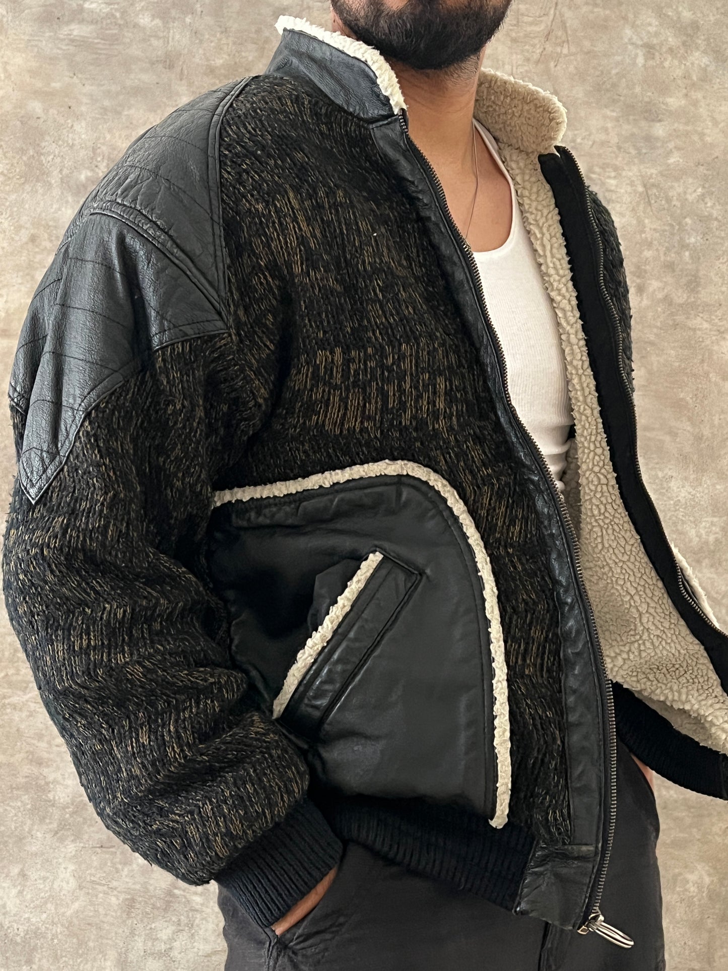 LEATHER JACKET KOREA (S)