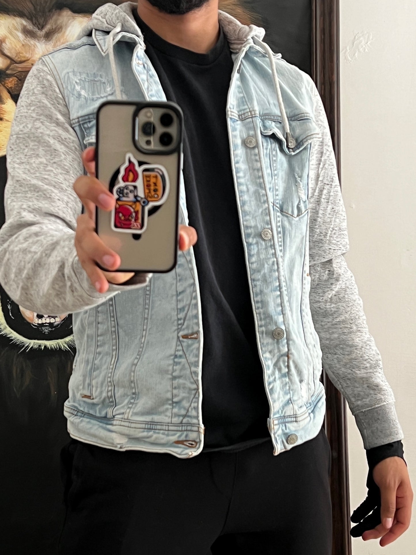 Chamarra de mezclilla HOLLISTER 🤌👌