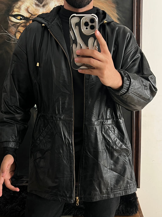 Leather jacket (M)