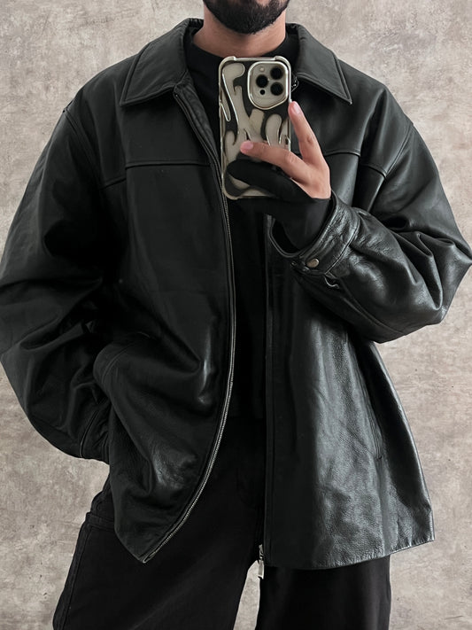 LEATHER JACKET (2XL)