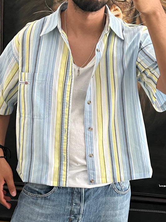 Camisa talla M / Cropped boxy fit