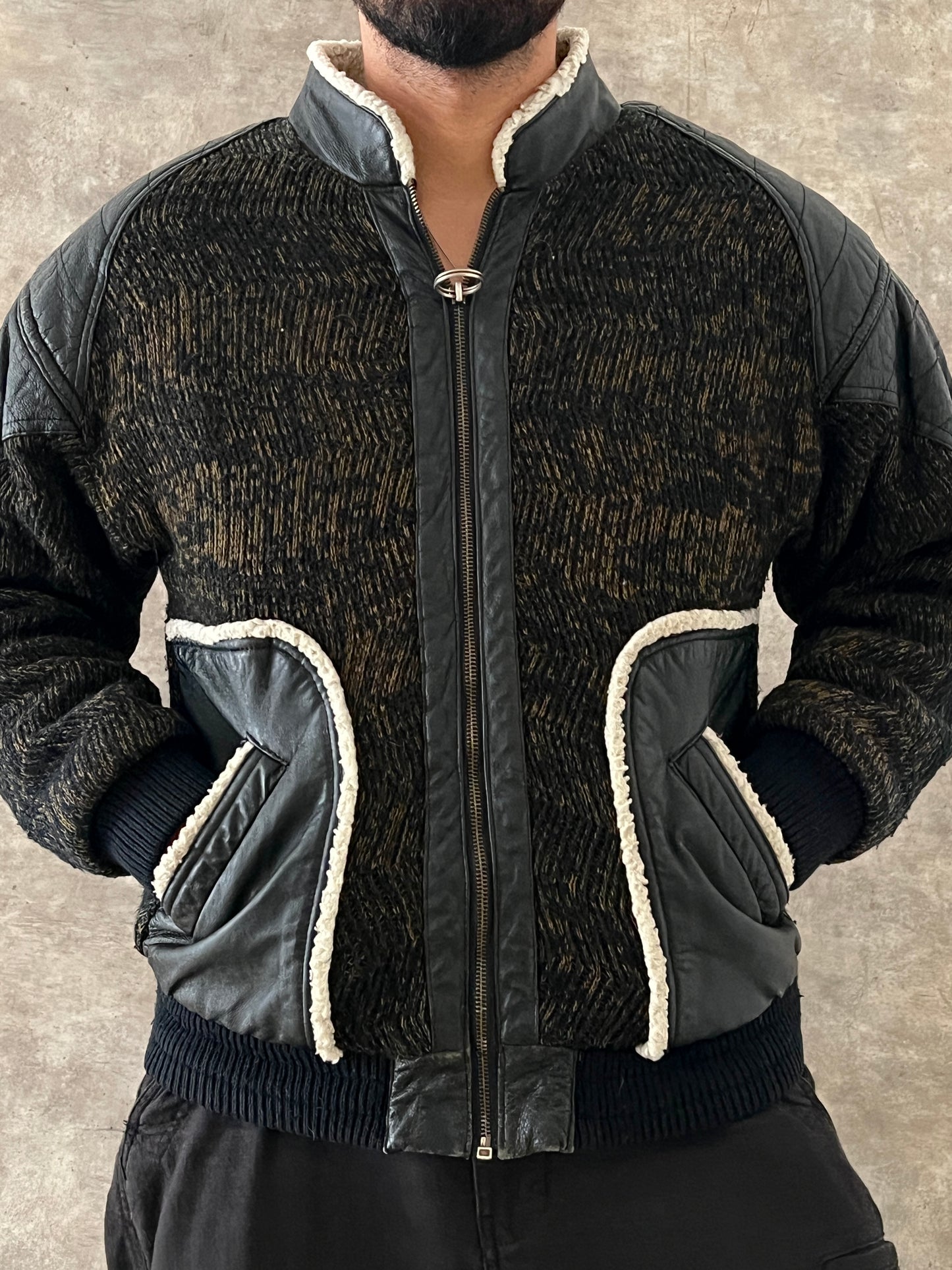 LEATHER JACKET KOREA (S)