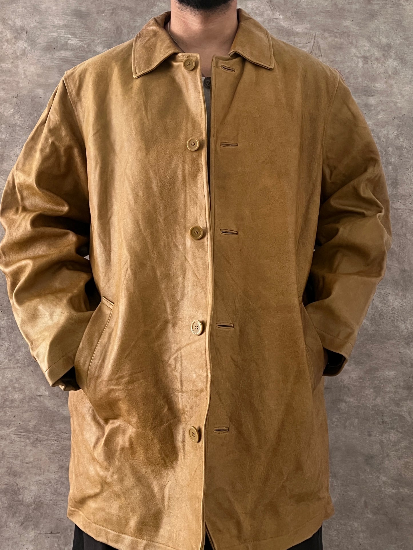 LEATHER GABARDINE (XL)