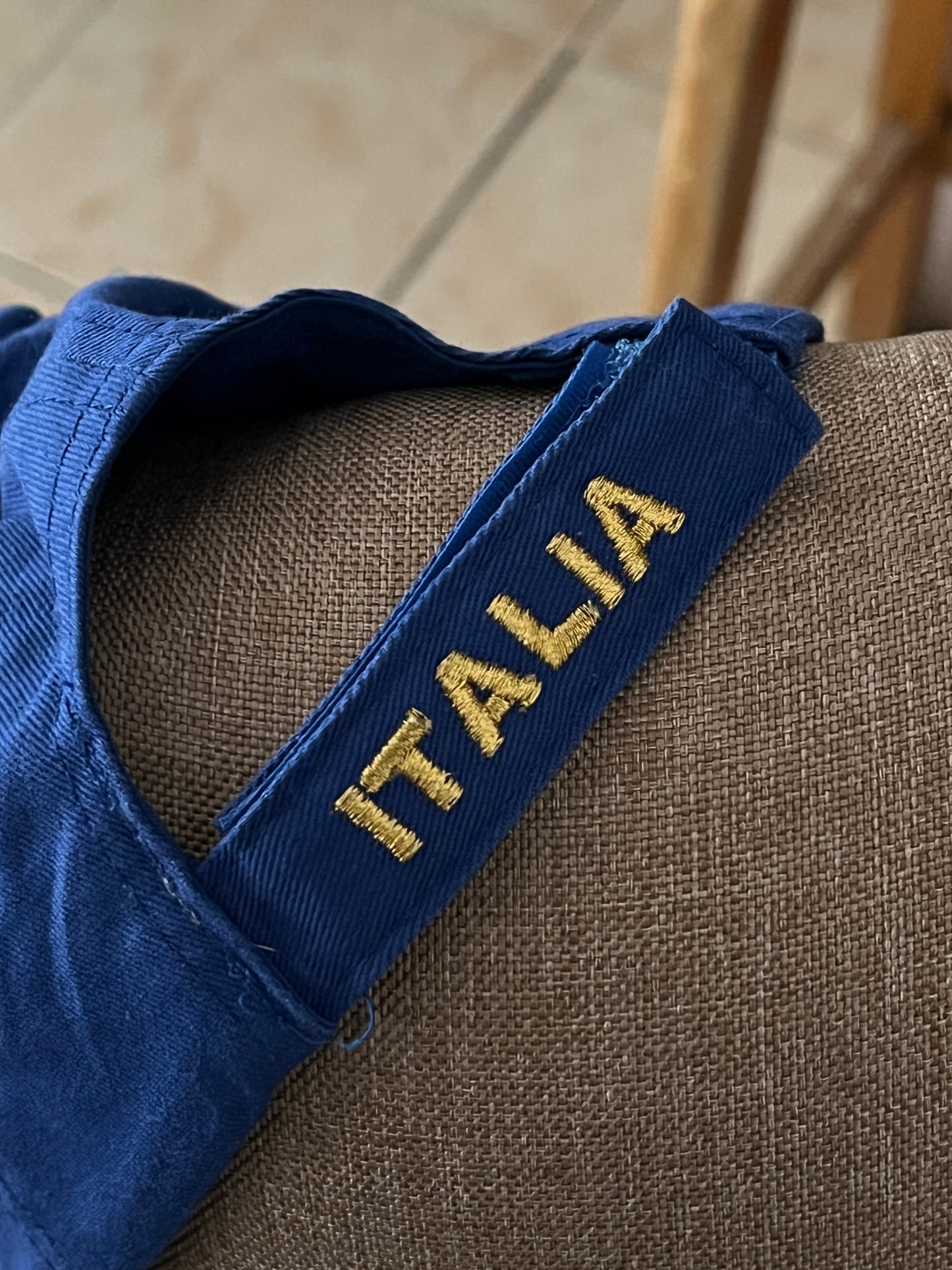 Gorra retro de Italia