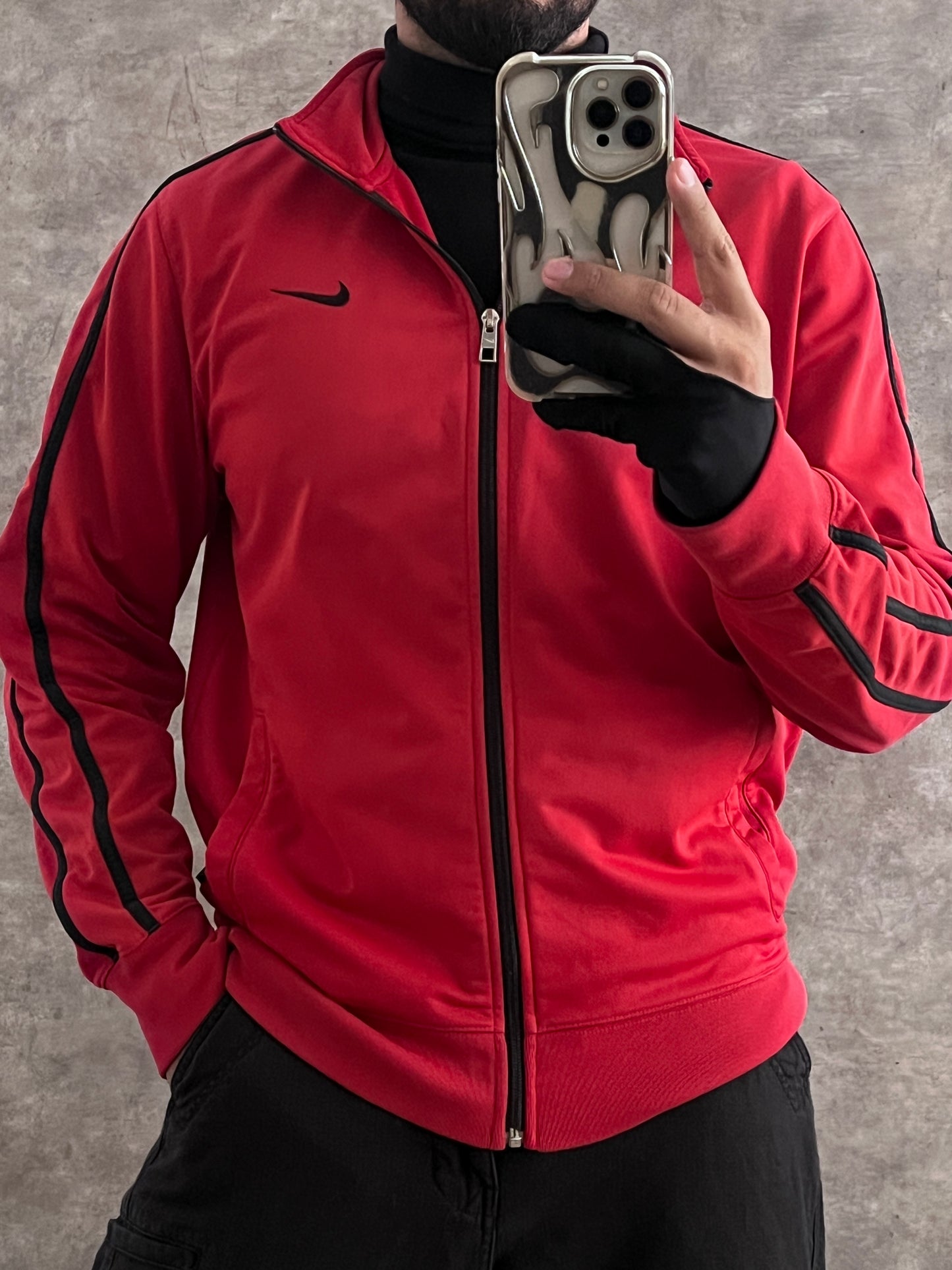 SUDADERA NIKE RED (L)