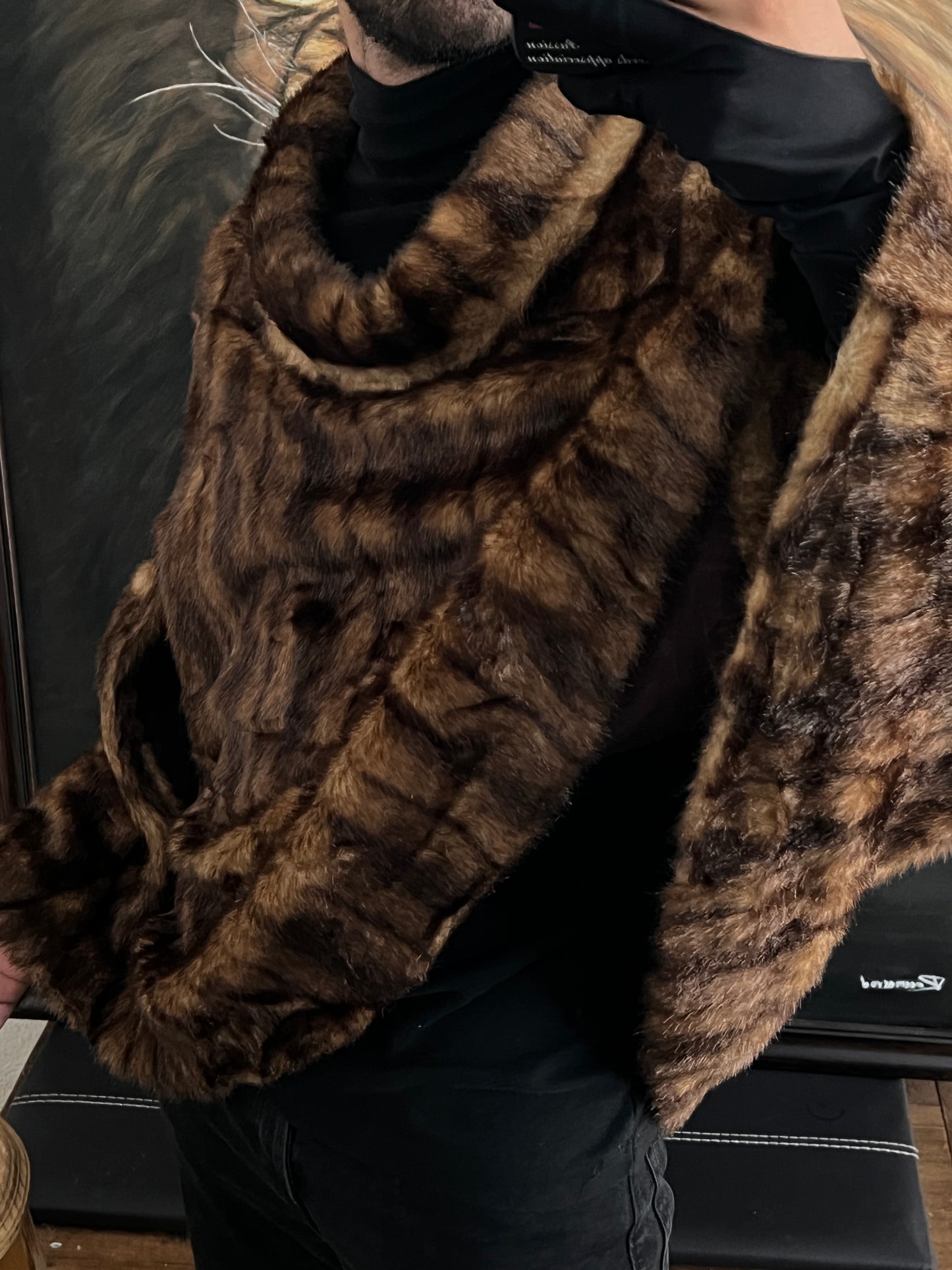 Capa faux Fur unitalla