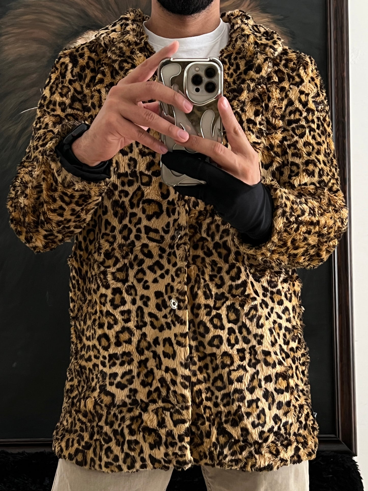 Gabardina Guepard Animal Print (S)