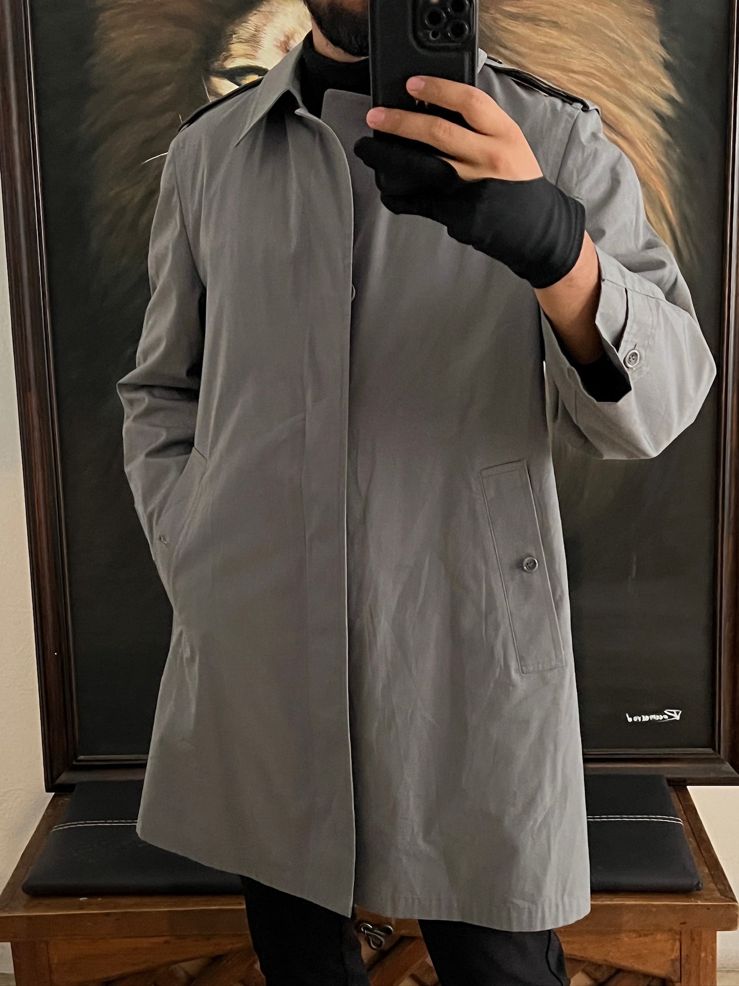 Gabardina 💎
talla L