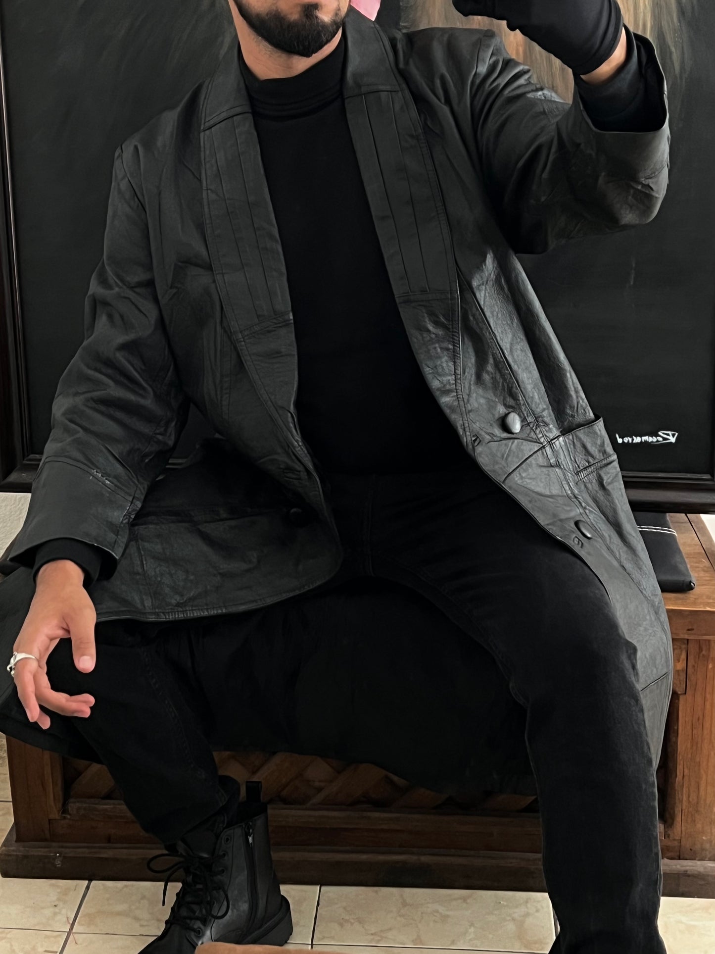 Gabardina de Piel 100% (M)