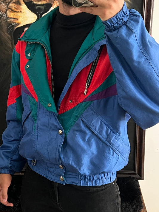 Retro bomber jacket (M)