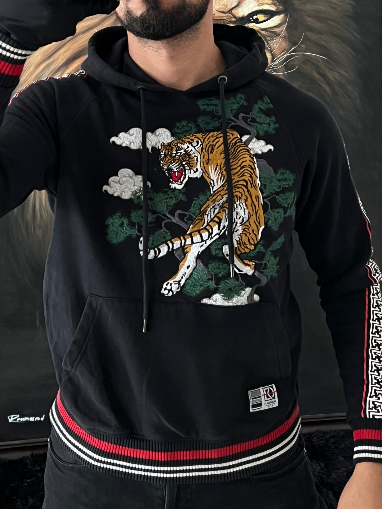 Joya de Hoodie Bordada (S)