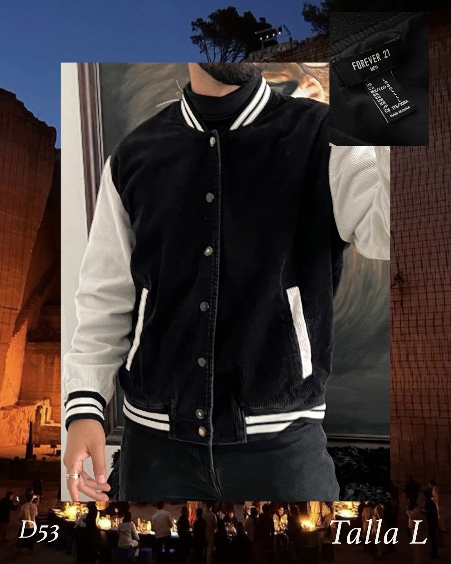 Bomber jacket forever21 (L)