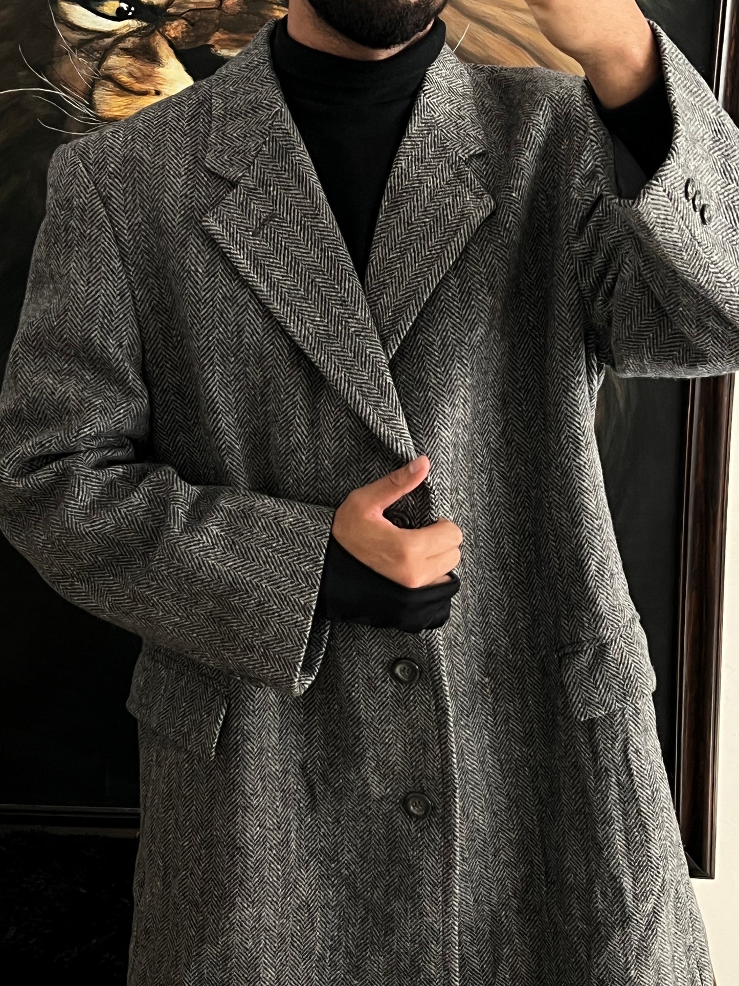 Wool Coat 100% (XL)