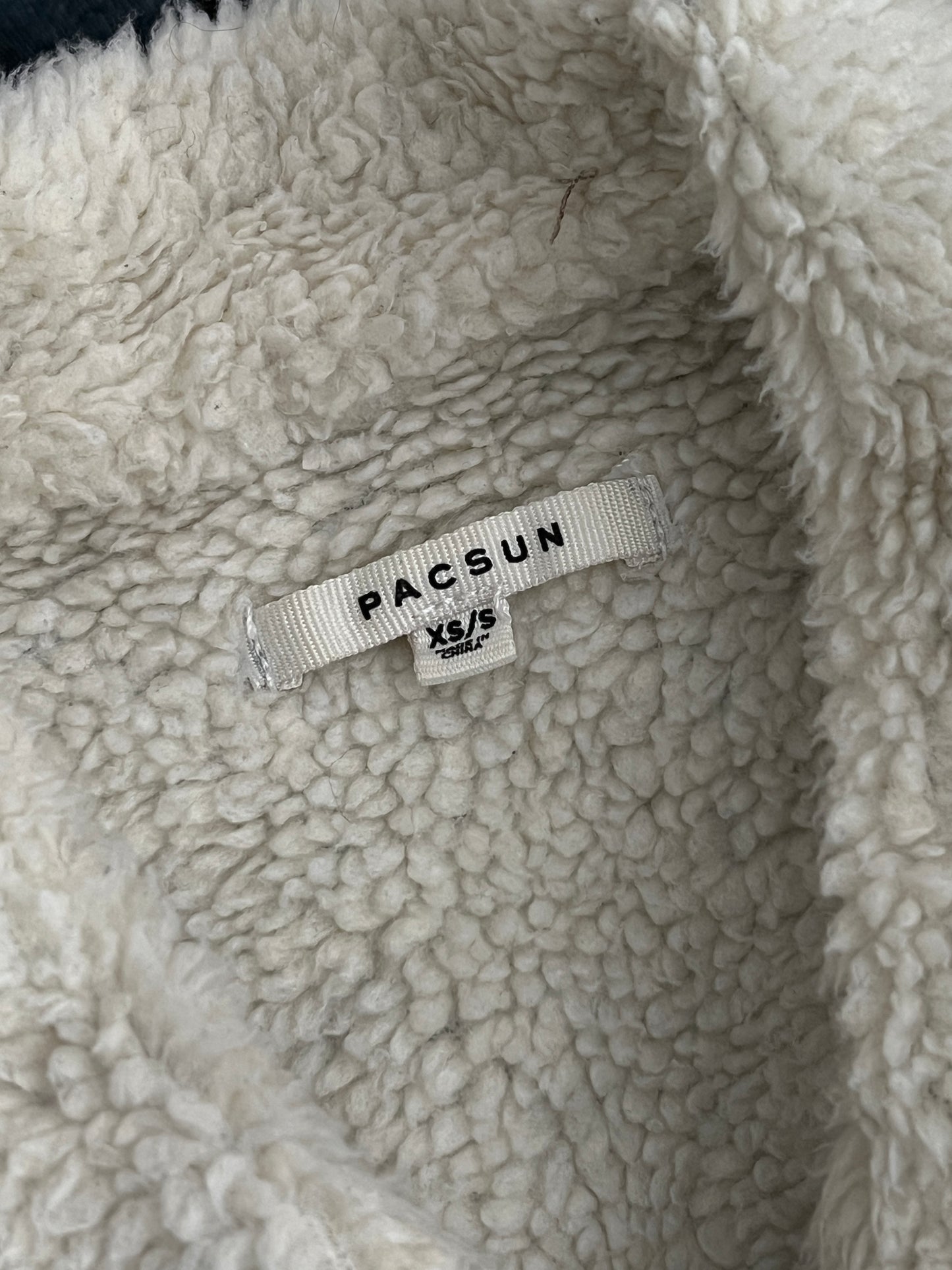 Sherpa denim jacket (XS)