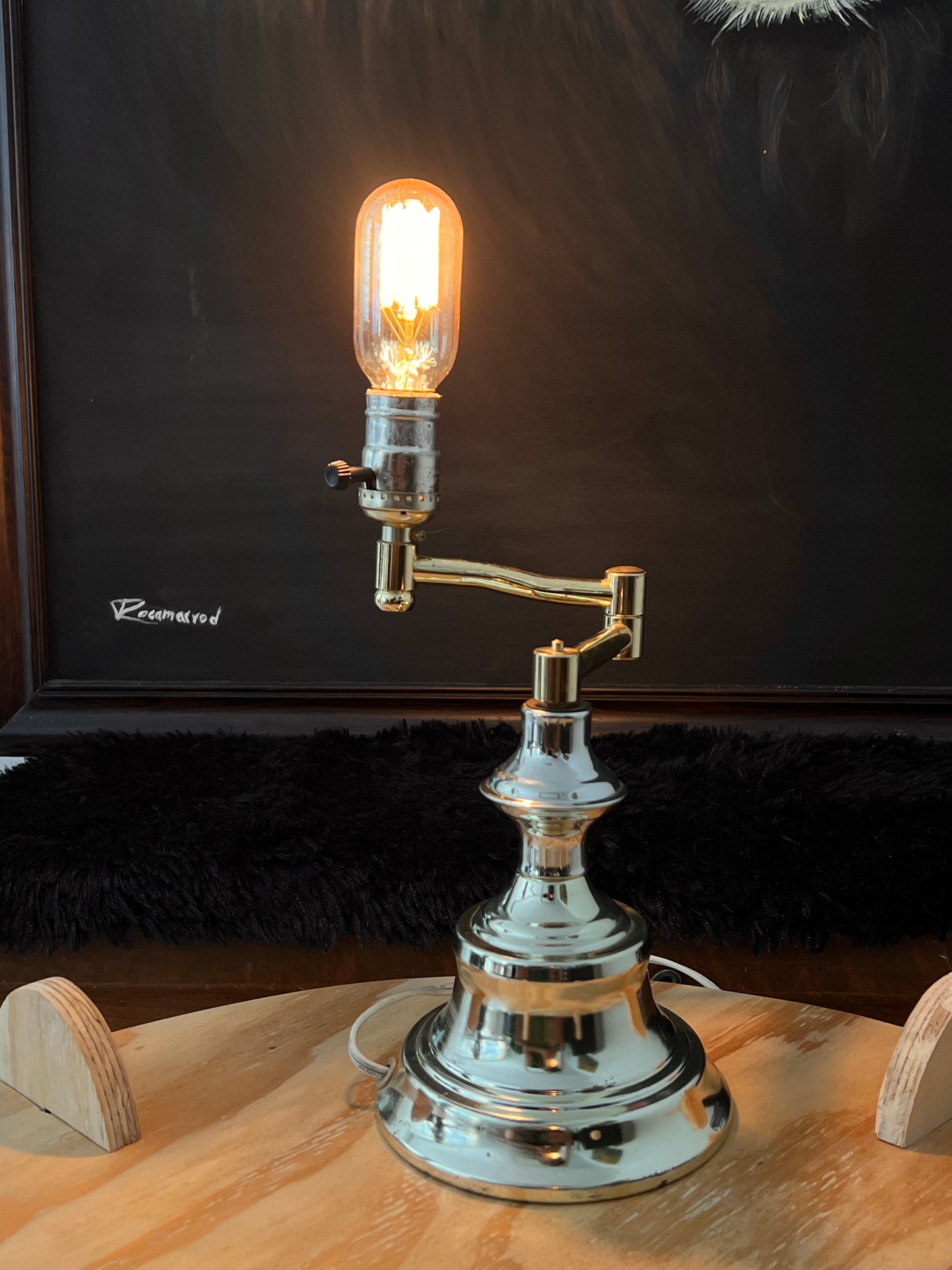 Vintage Steampunk Lamp 01