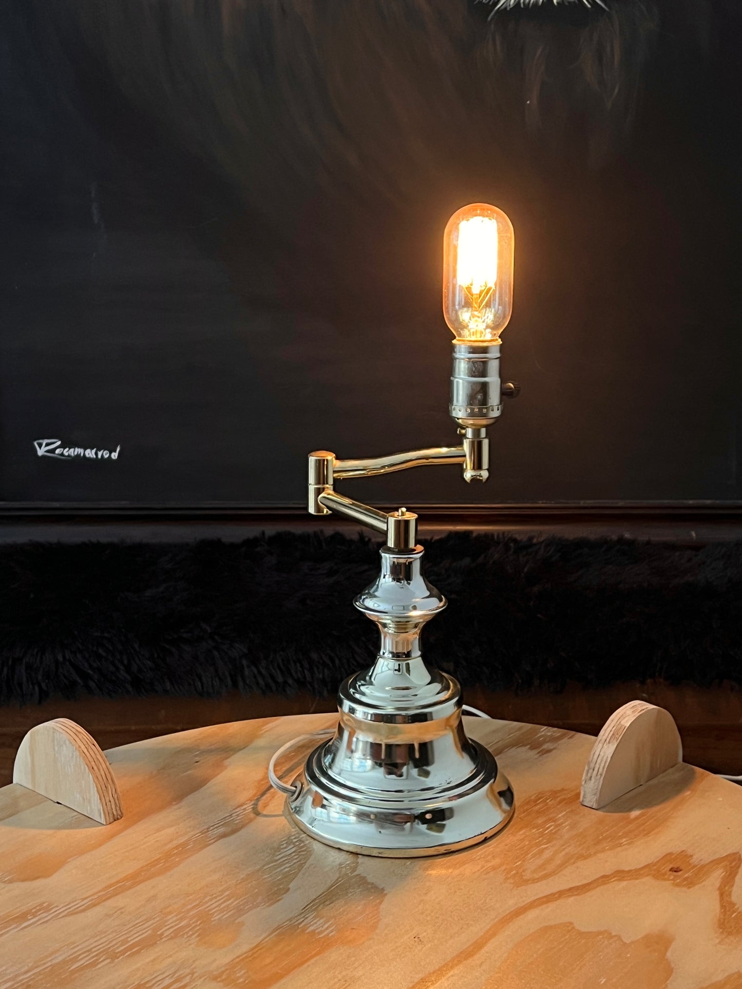 Vintage Steampunk Lamp 01