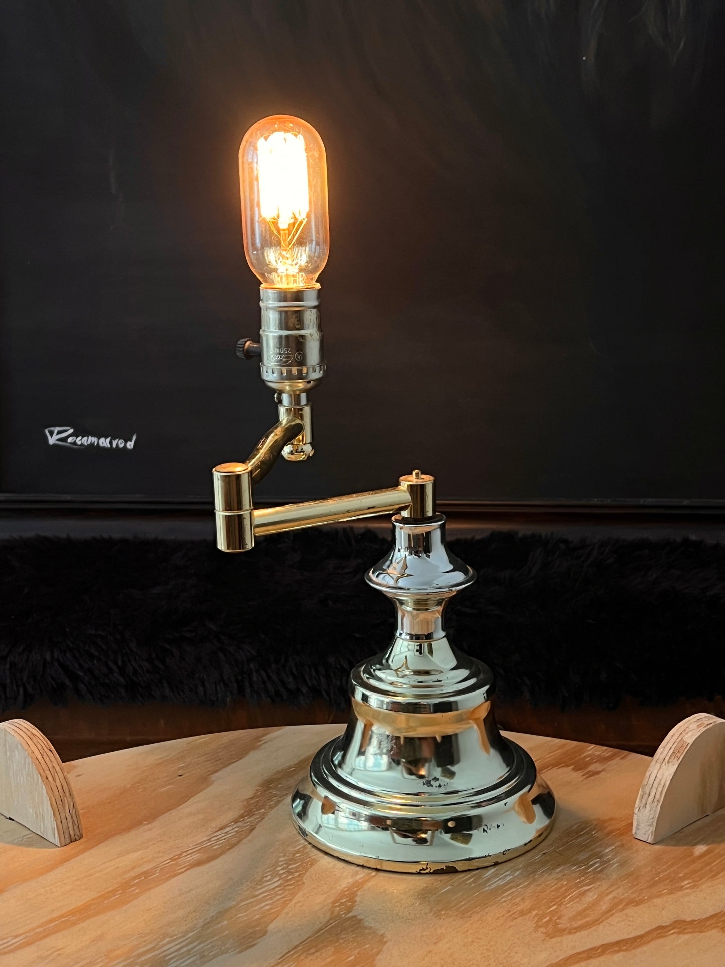 Vintage Steampunk Lamp 02