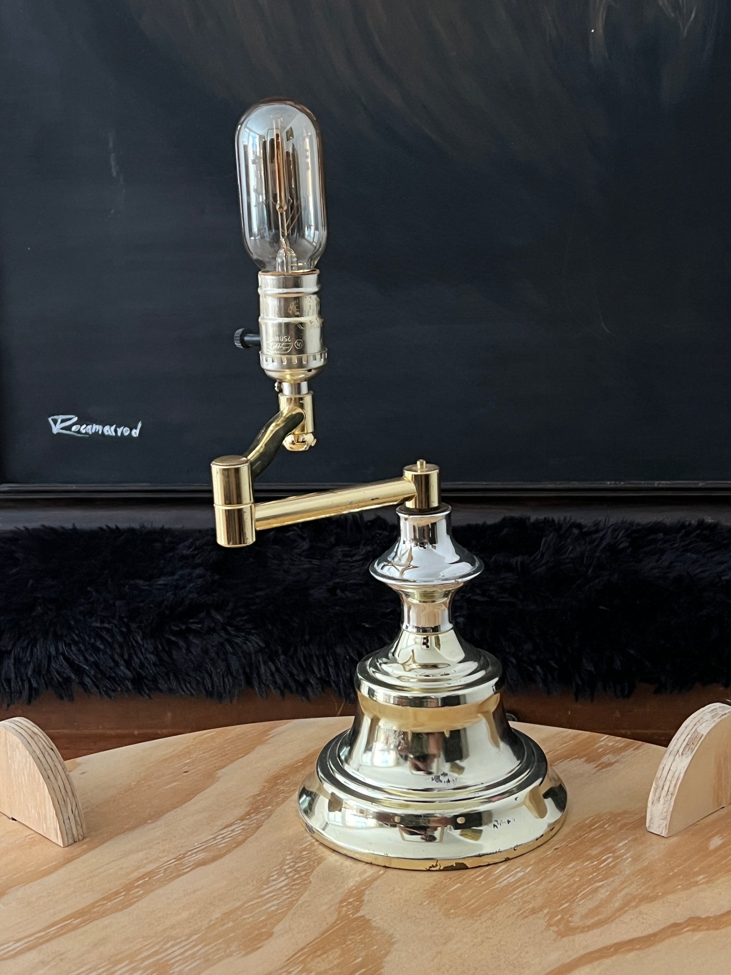 Vintage Steampunk Lamp 02