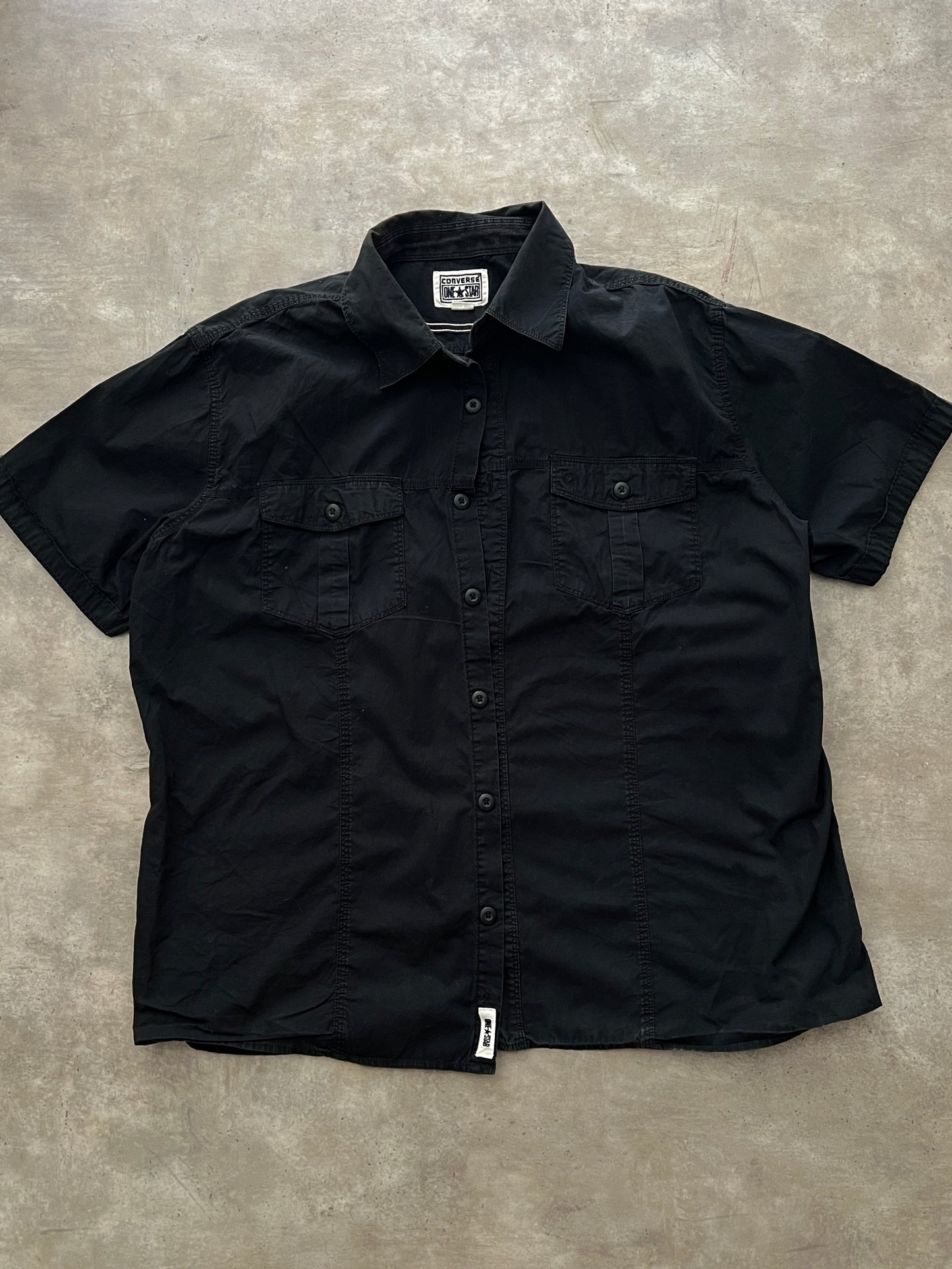 Black Shirt Converse (XL)
