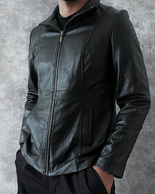 LEATHER JACKET (L/M)