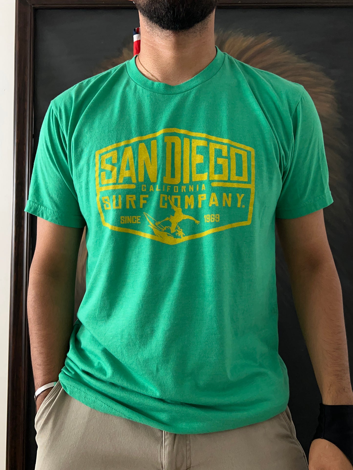 SD green Tee (L)