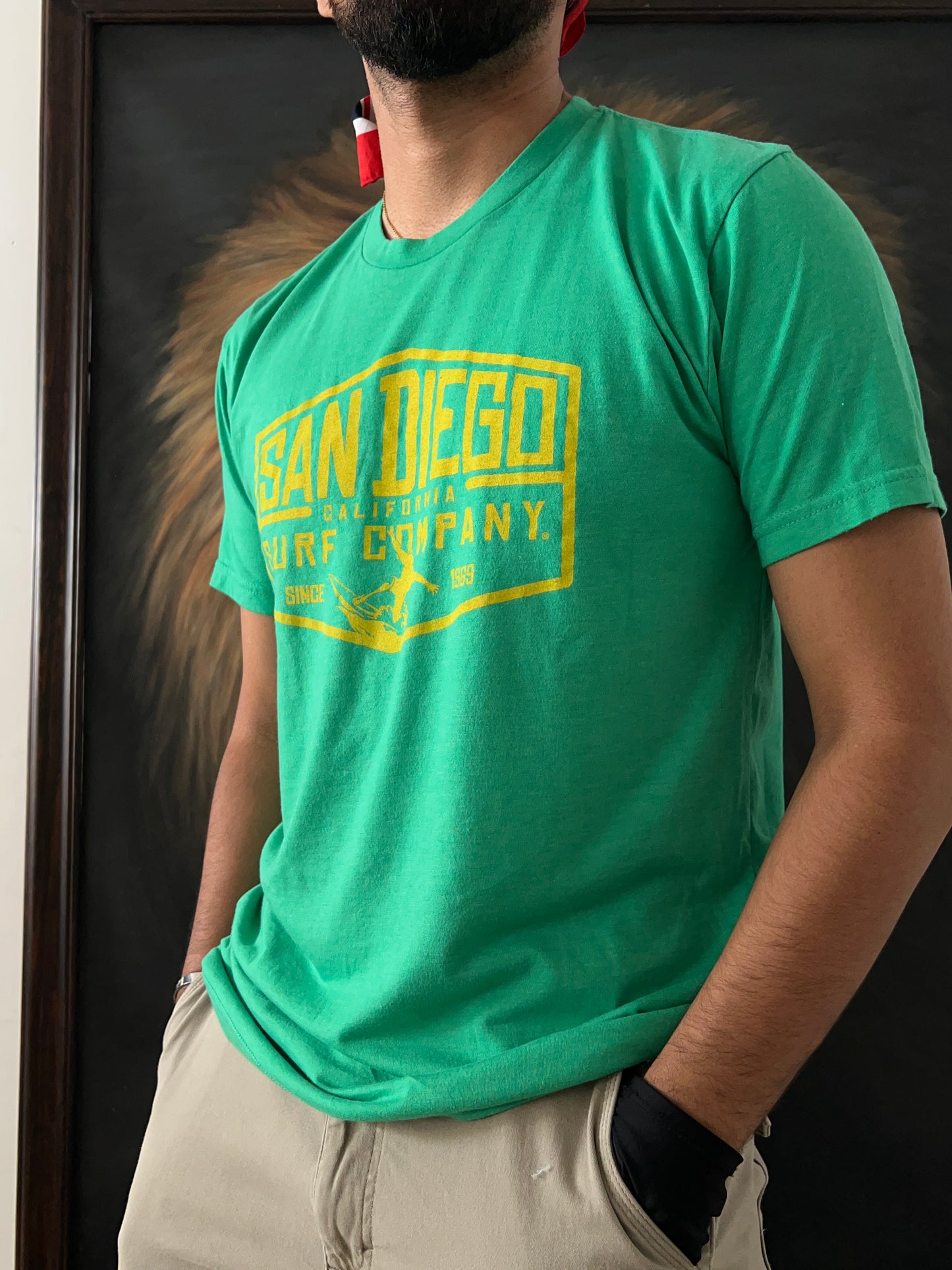 SD green Tee (L)
