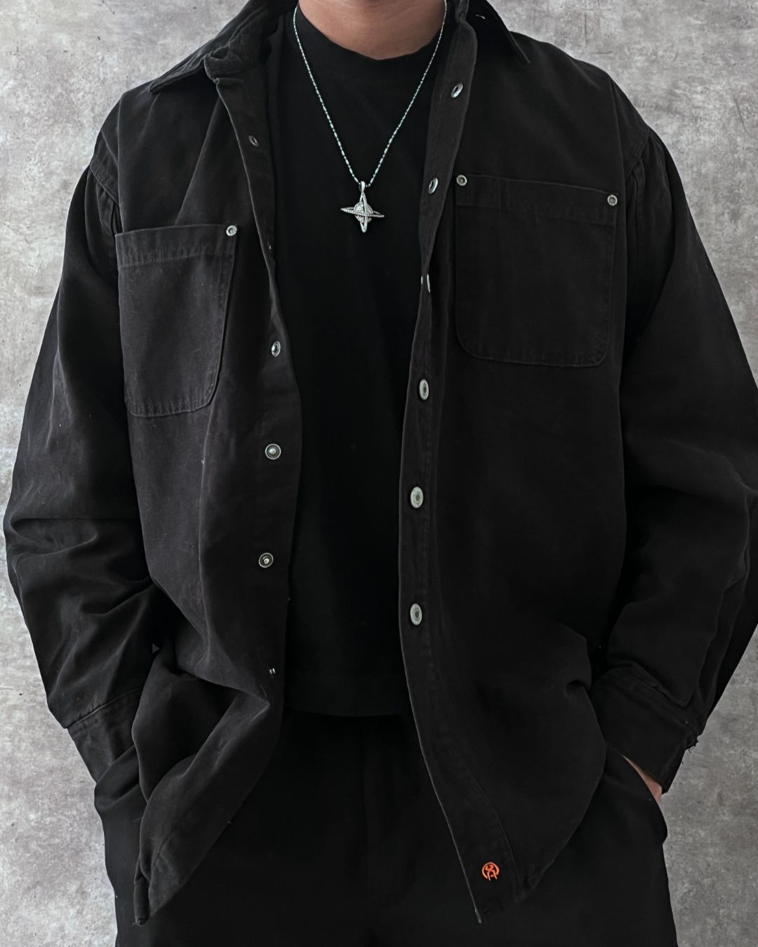 BLACK WORK SHIRT (XL)