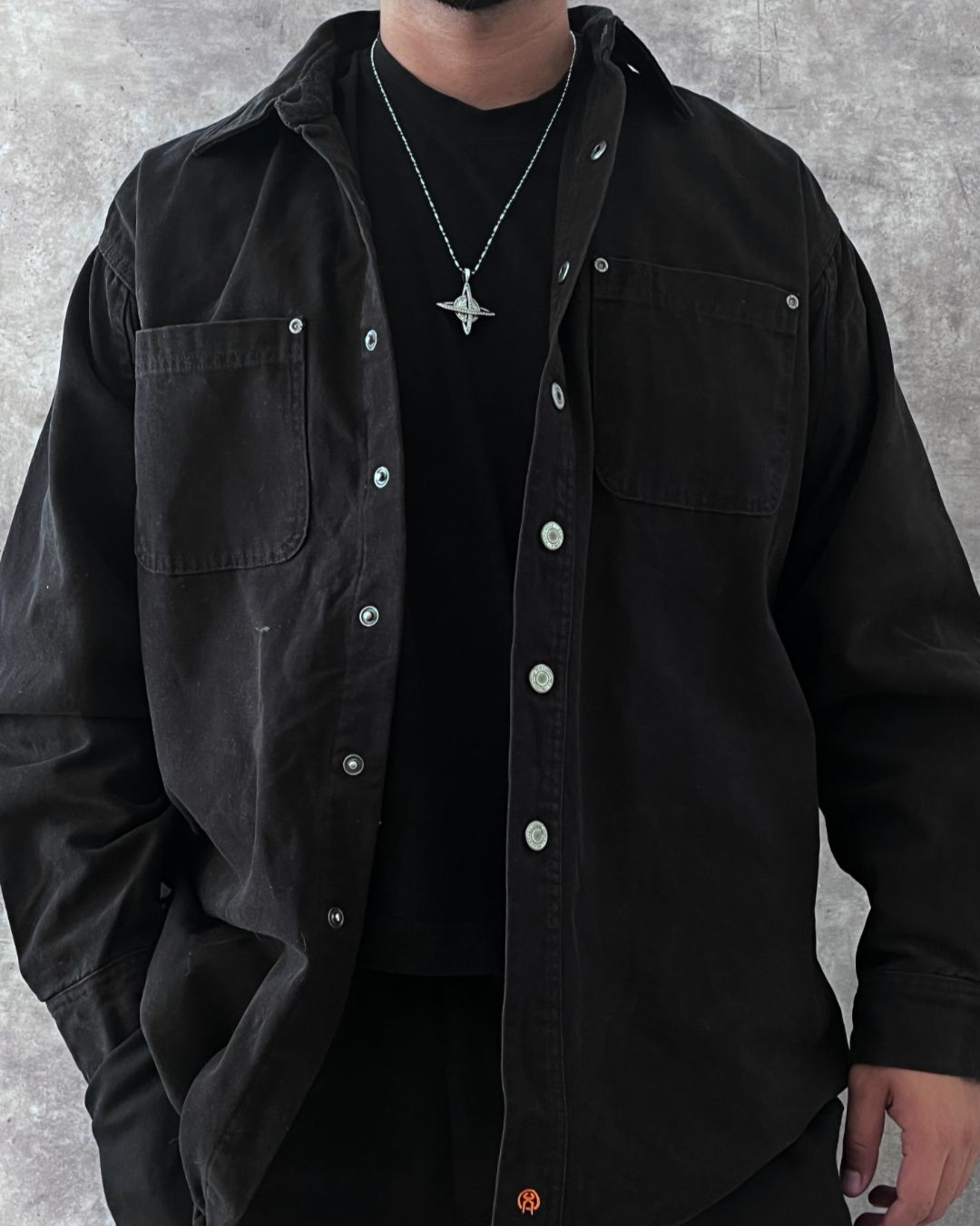 BLACK WORK SHIRT (XL)