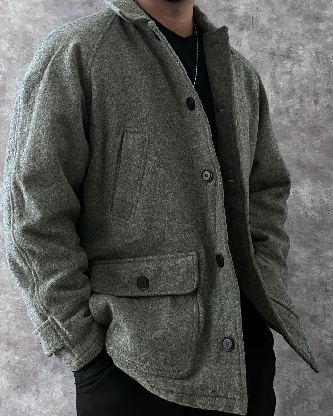 ABRIGO VINTAGE ESTILO RUSO (M)