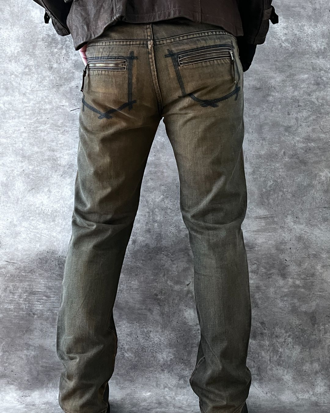 COWBOY DISTRESSED JEANS ARMANI (33)