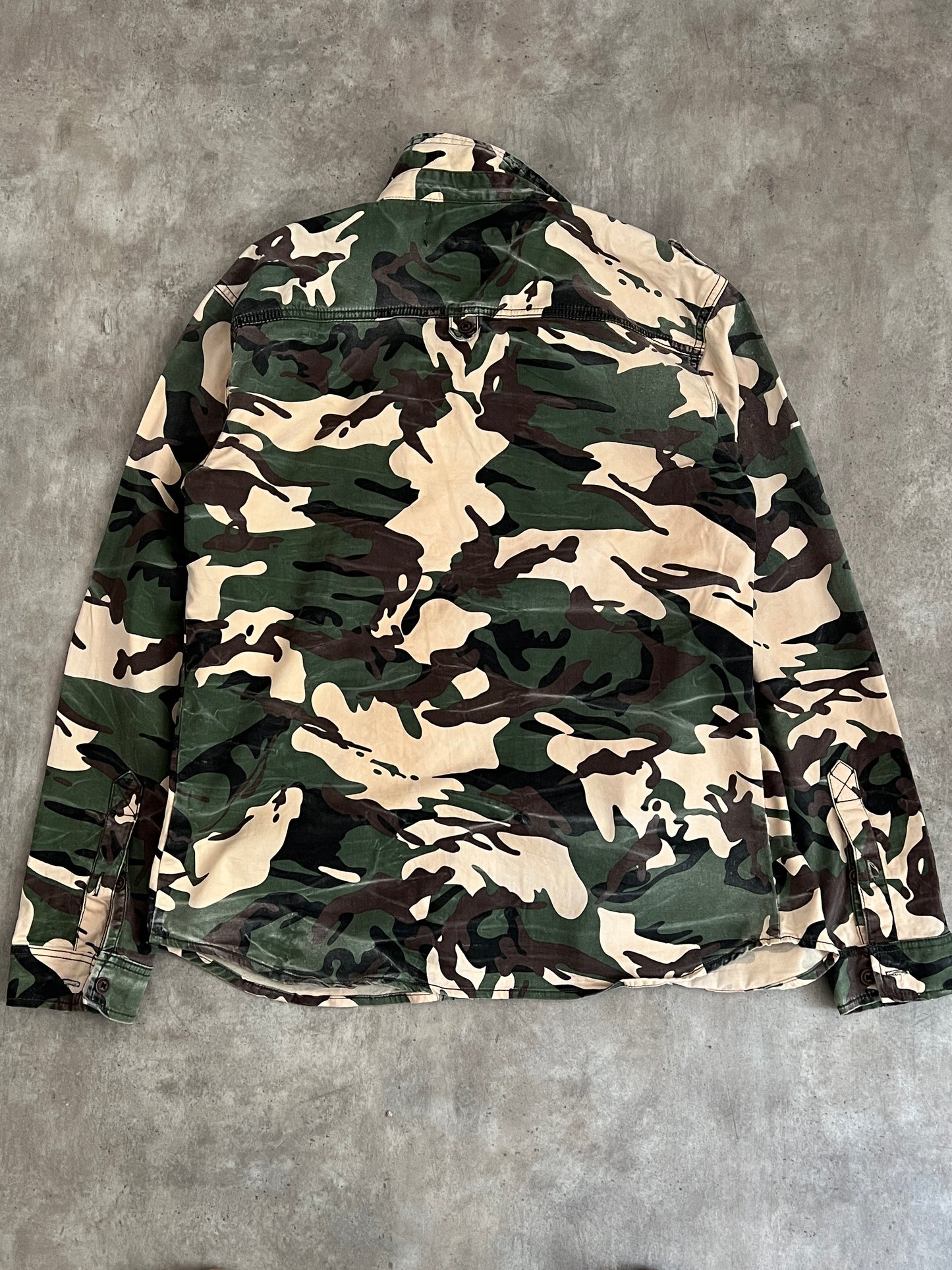 Vintage Camo Shirt (L)