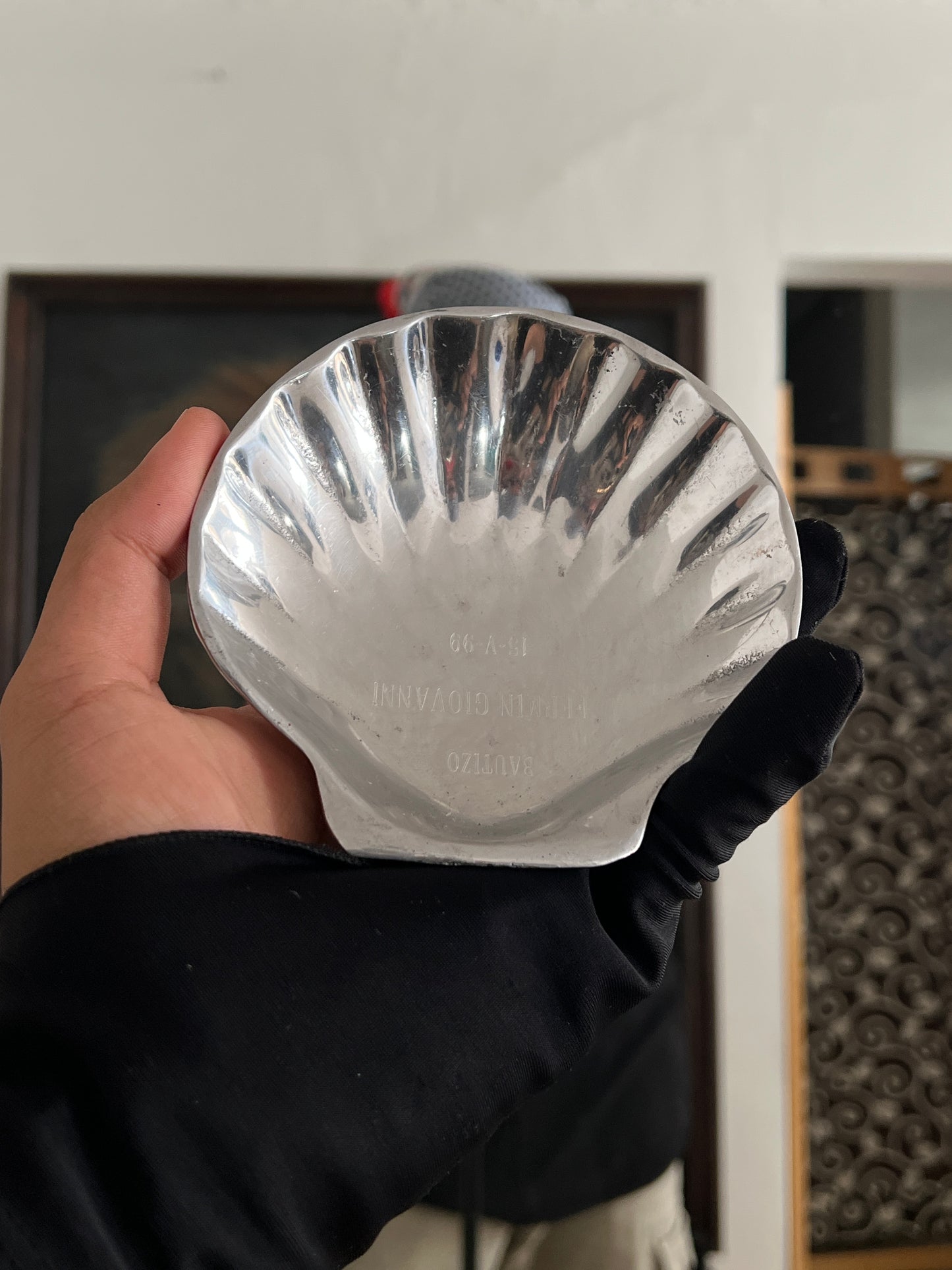 Concha Plateada Vintage