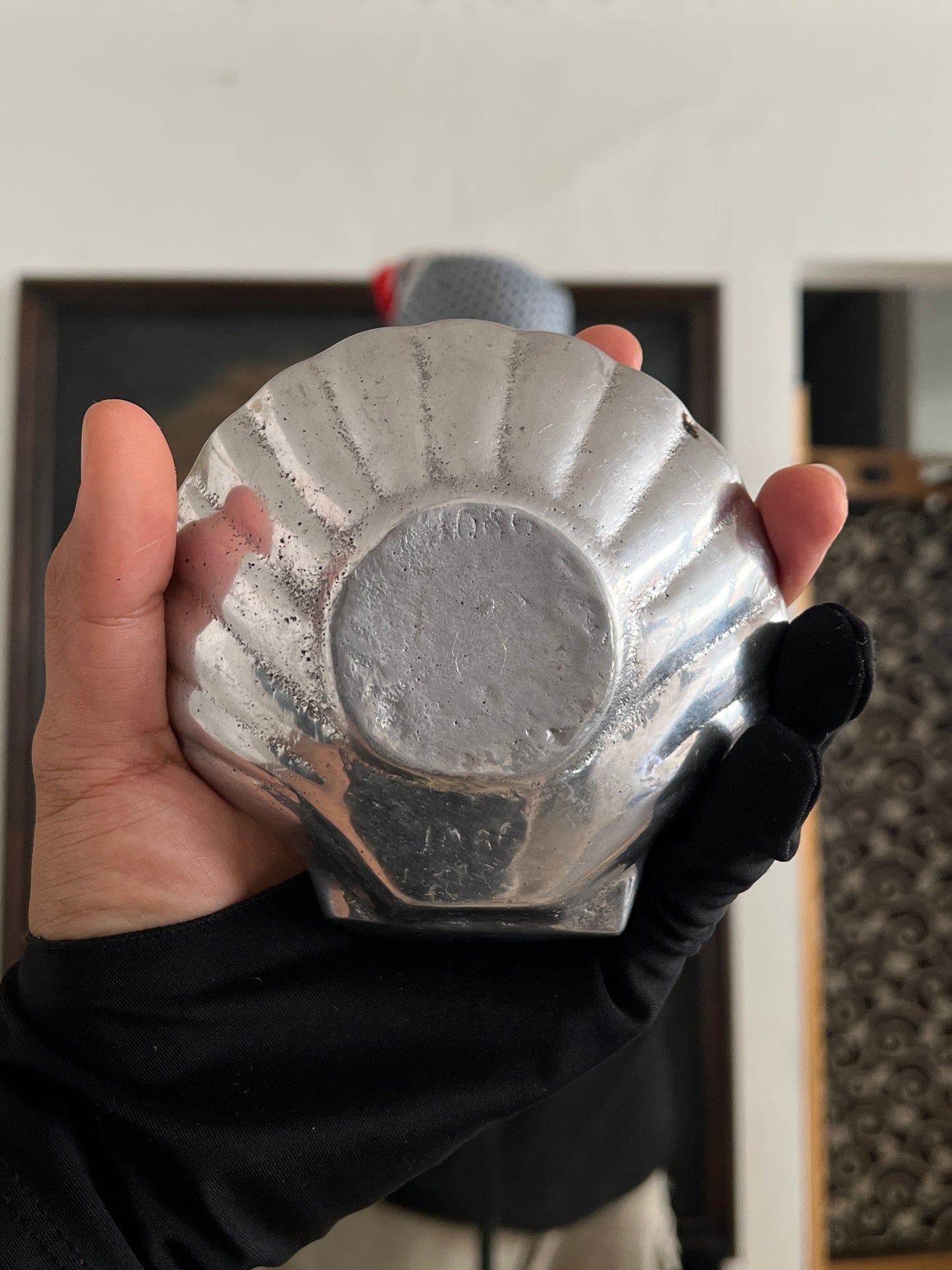 Concha Plateada Vintage