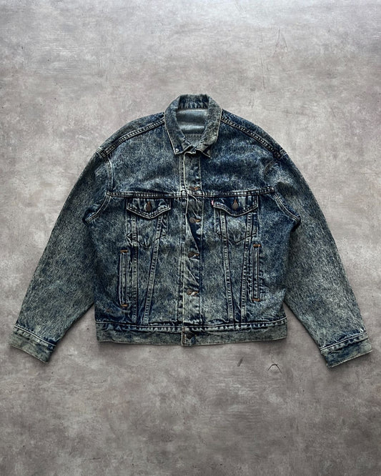 VINTAGE DISTRESSED LEVI'S JACKET (L)