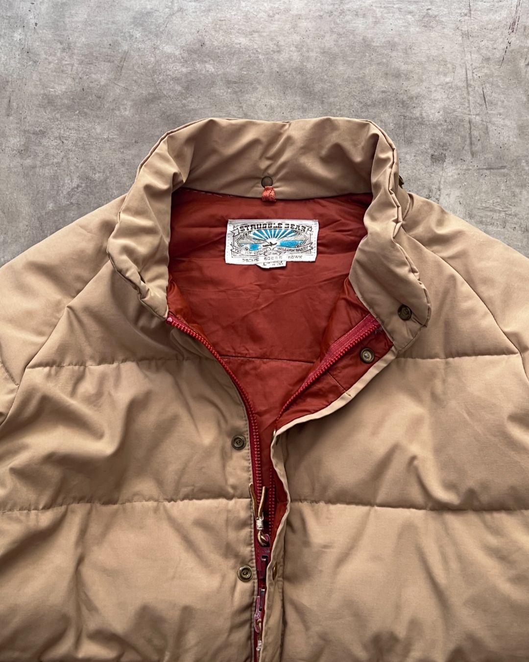 VINTAGE PUFFER JACKET (XL)