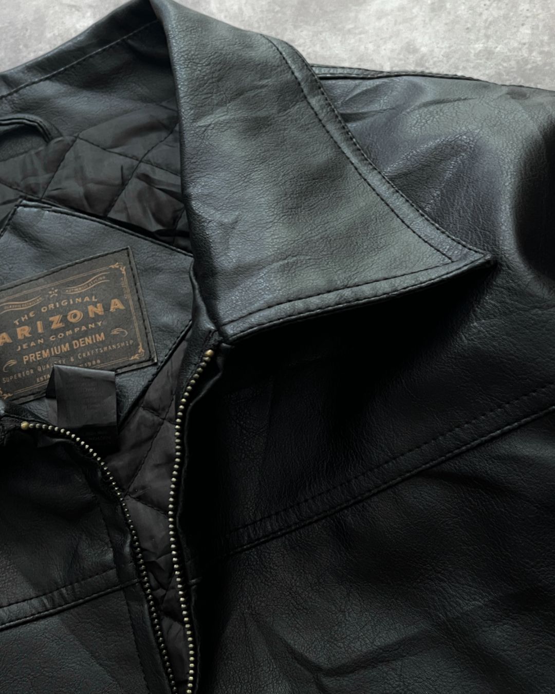 LEATHER JACKET PV (XL)