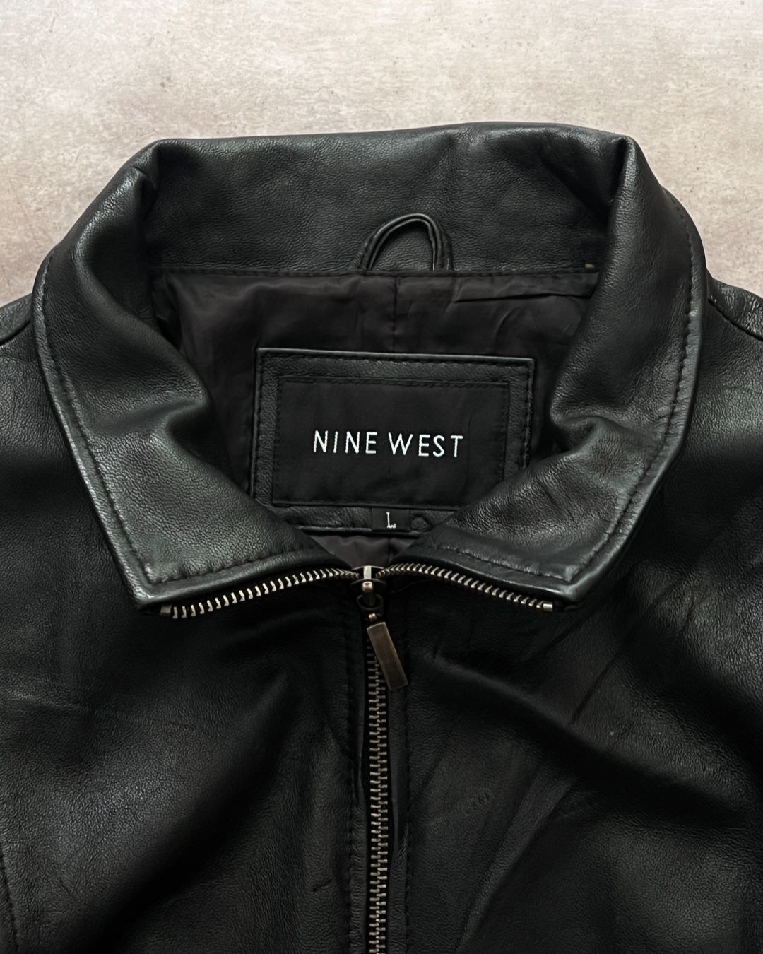 LEATHER JACKET (L/M)