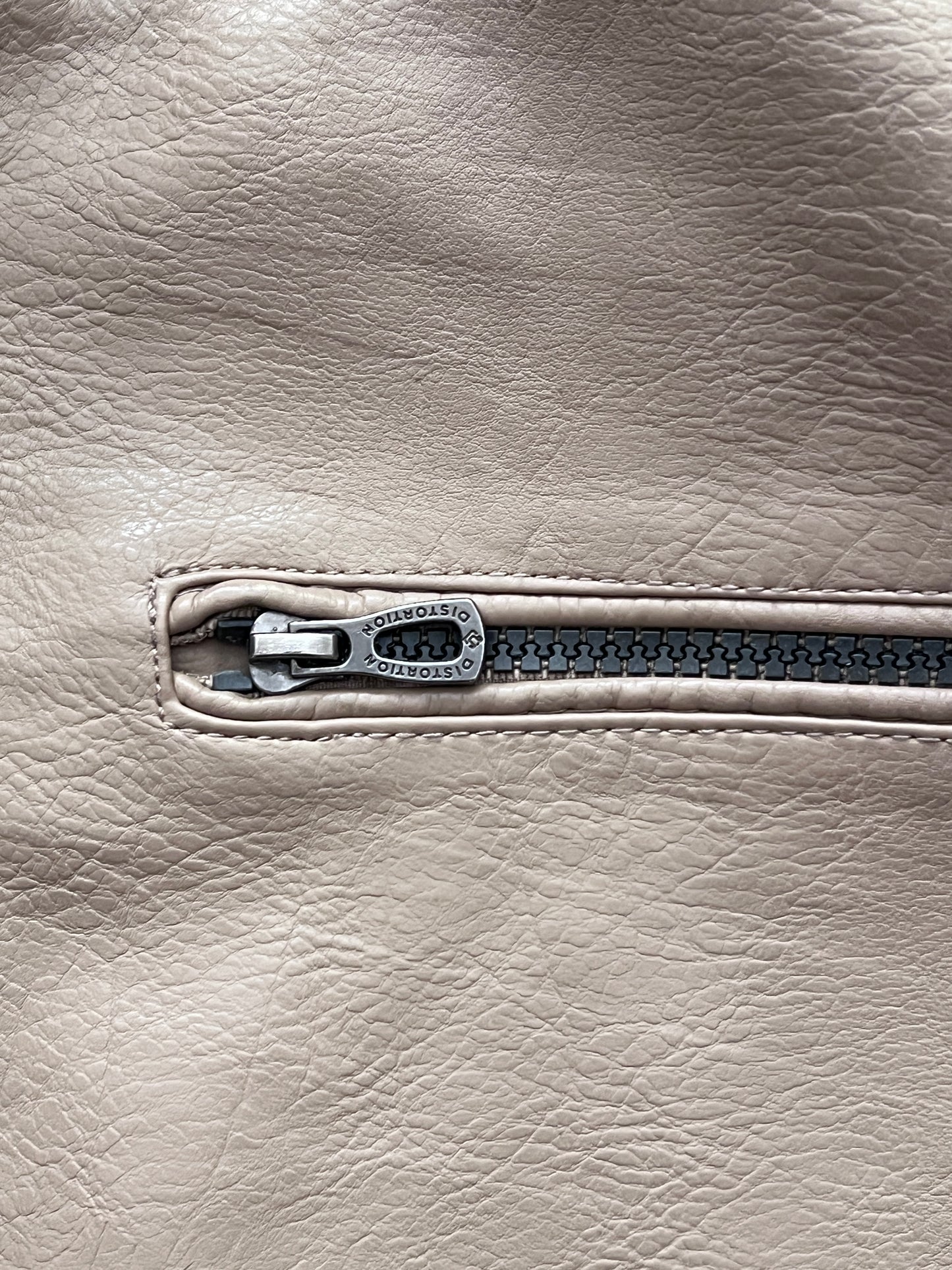 FAUX LEATHER JACKET (S)