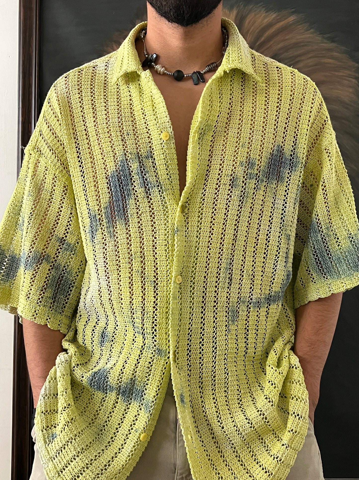 Shirt Crochet ZARA (XL)