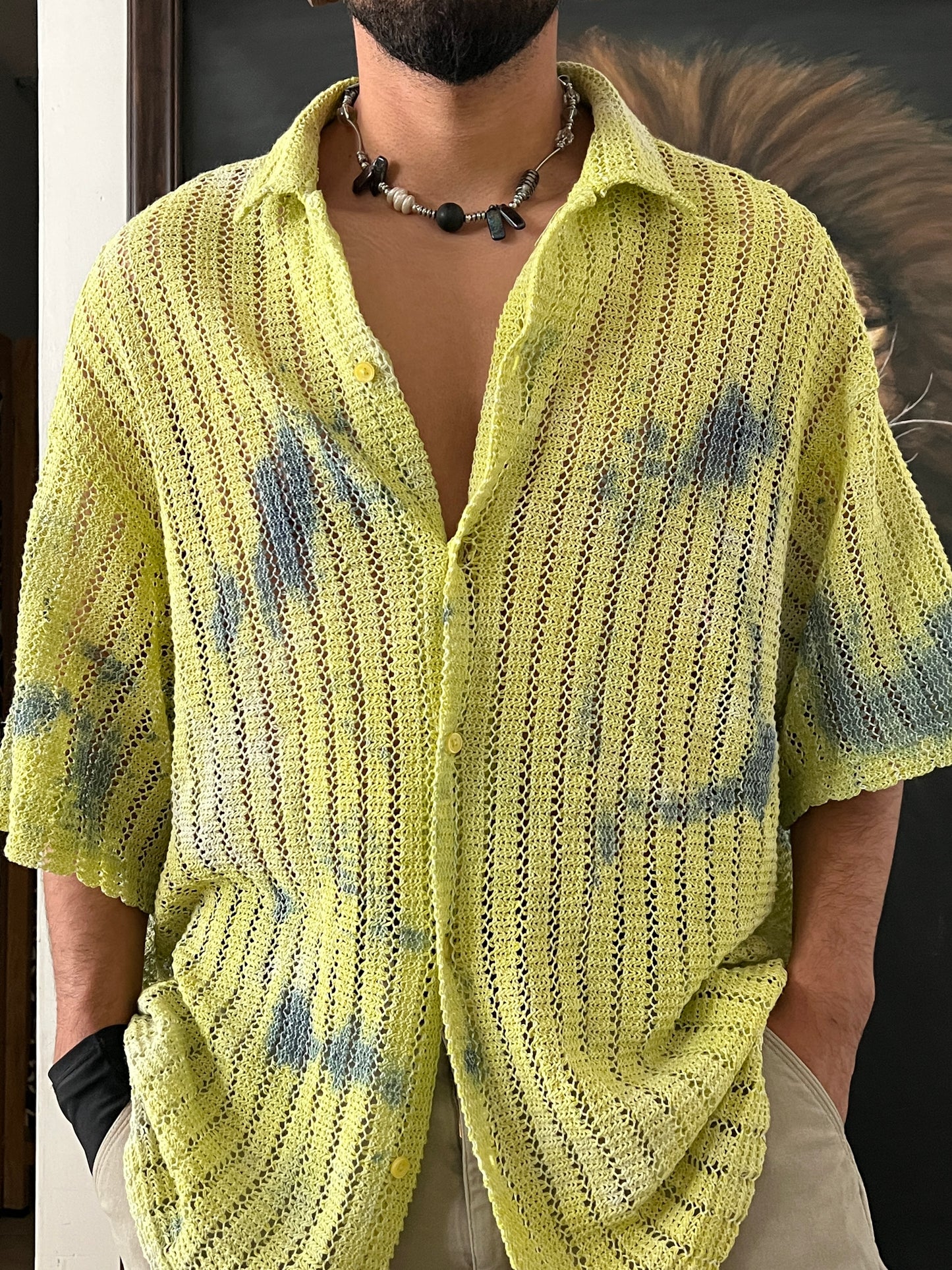 Shirt Crochet ZARA (XL)